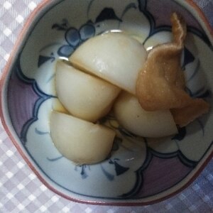 かぶらの煮付け♪とろける食感！